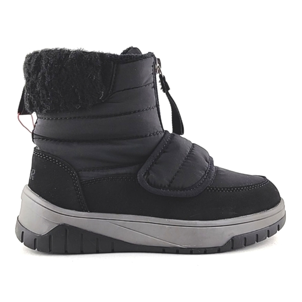 NWT Pajar Canada Kids' Waterproof Winter Boots Front Zip Black 1